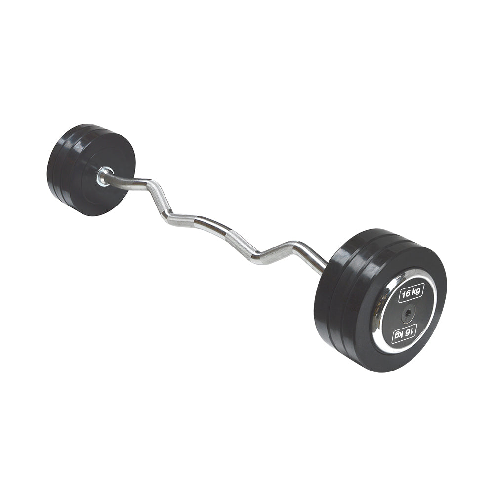 BODYSOLID Barre Curl Préchargée