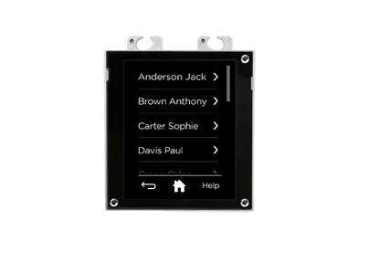 2N Touch Display, Sort, 2N Telecommunications, Overflade, 280 g