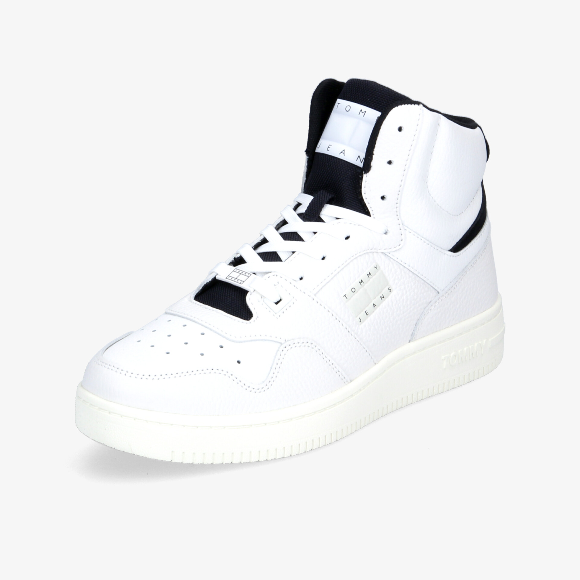 TOMMY JEANS Sneaker High weiß