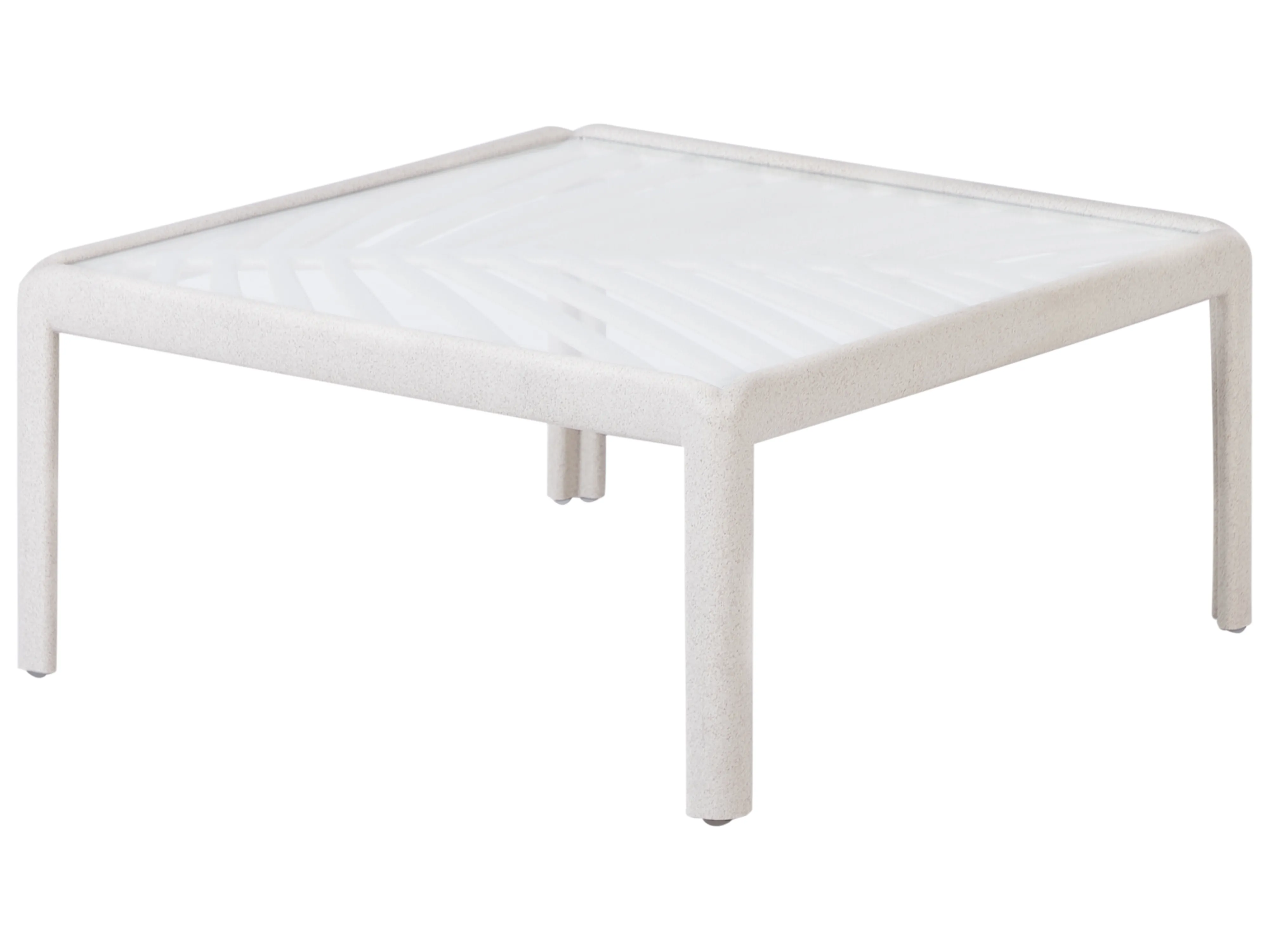 Loungeset met tafel 4-zits FERRETTI Lichtbeige