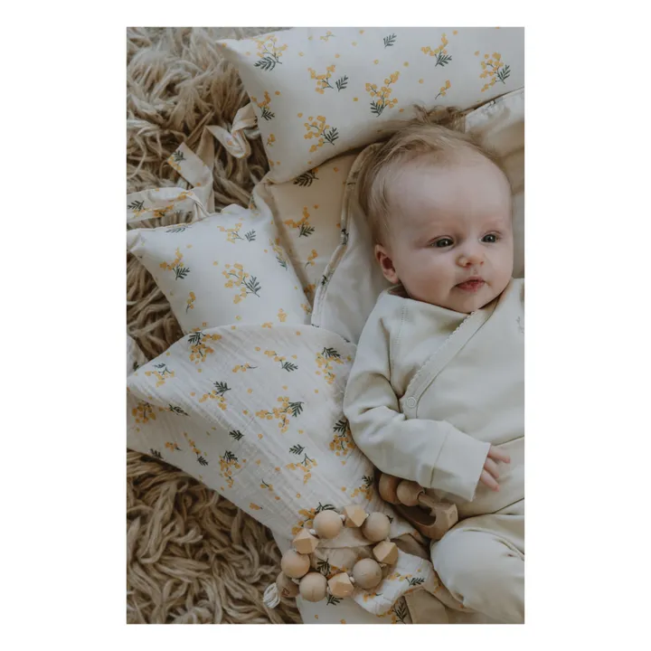 garbo&friends Cale-bébé Mimosa | Blanc cassé