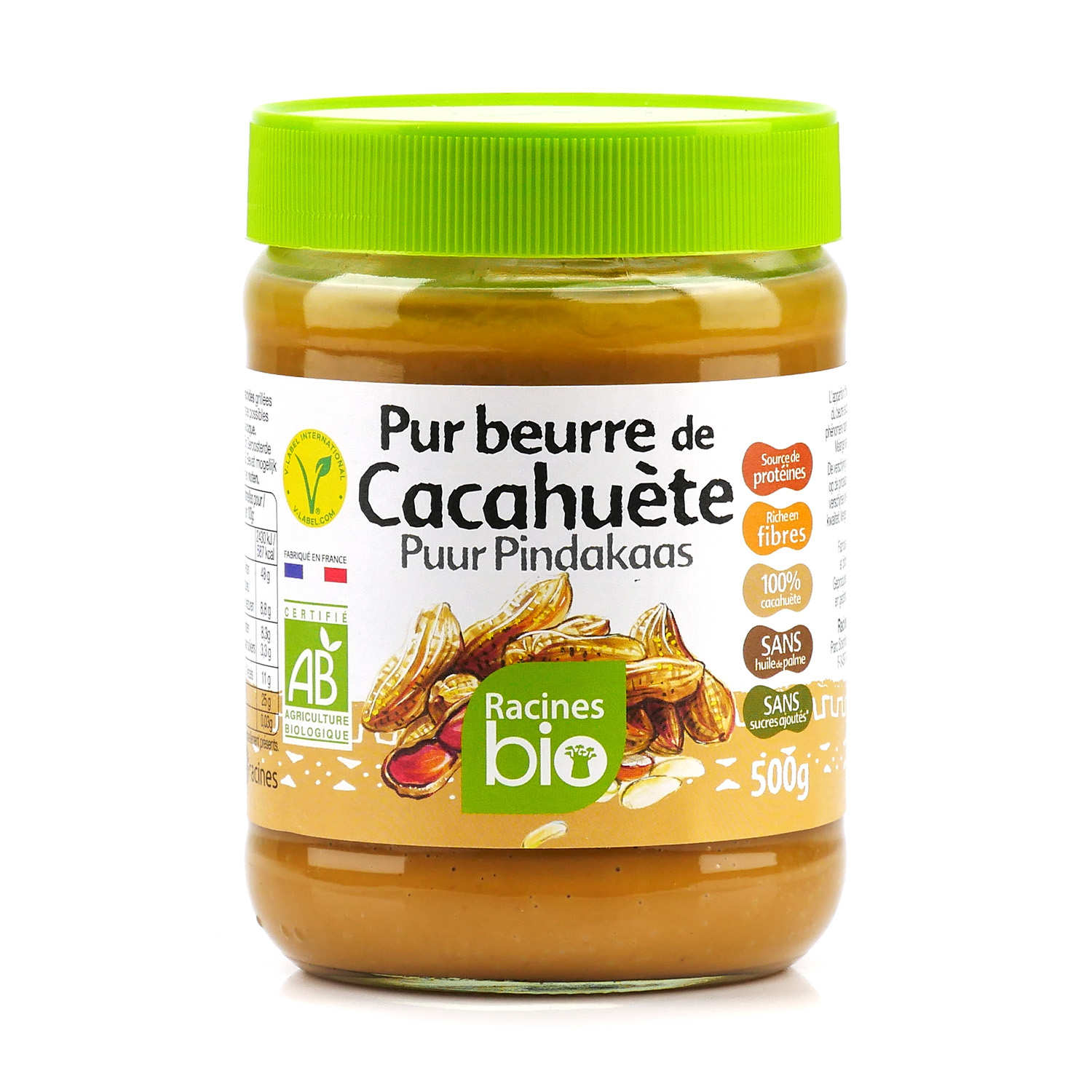 Pur beurre de cacahuète Bio