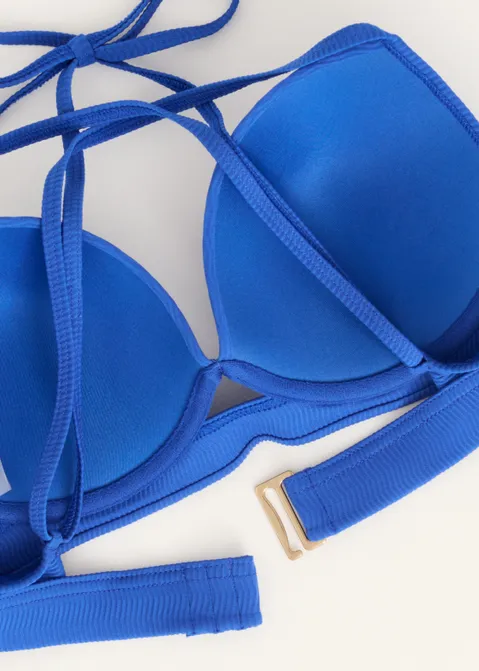 Voorgevormde bikini top blauw (BLW.K)