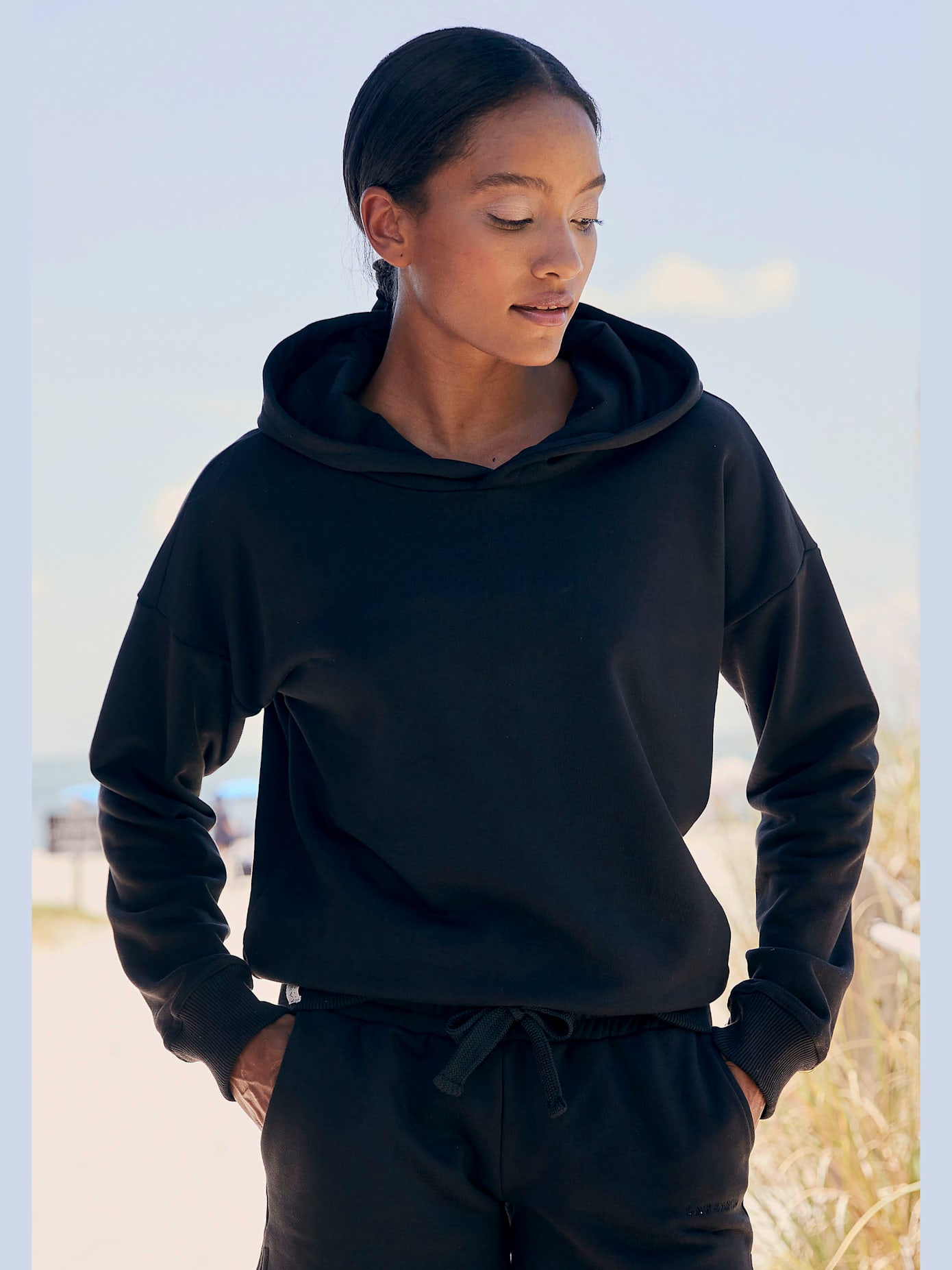Sweatshirt à capuche structuré