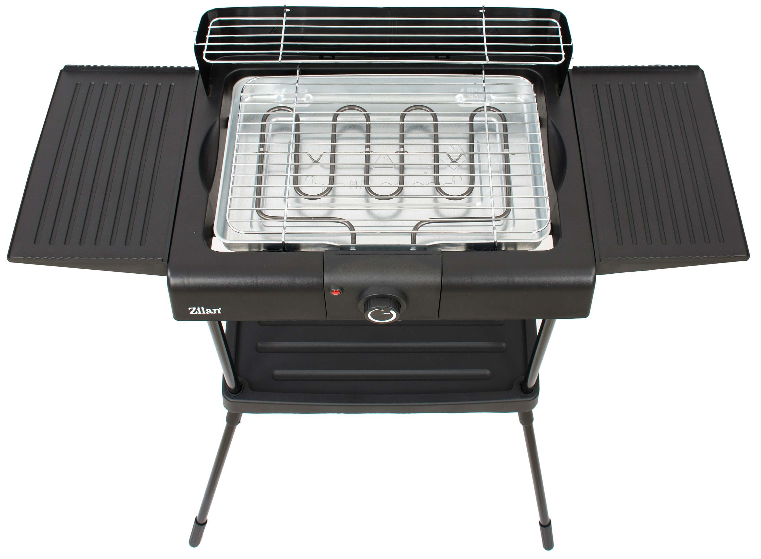 Zilan 2in1 Standgrill Elektrogrill Tischgrill Partygrill 2400W