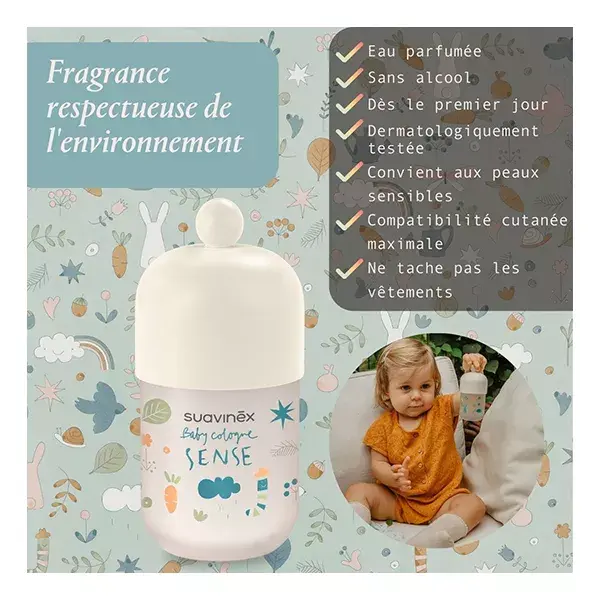 Suavinex - Conjunto Rabbit e Cologne Sense 100ml