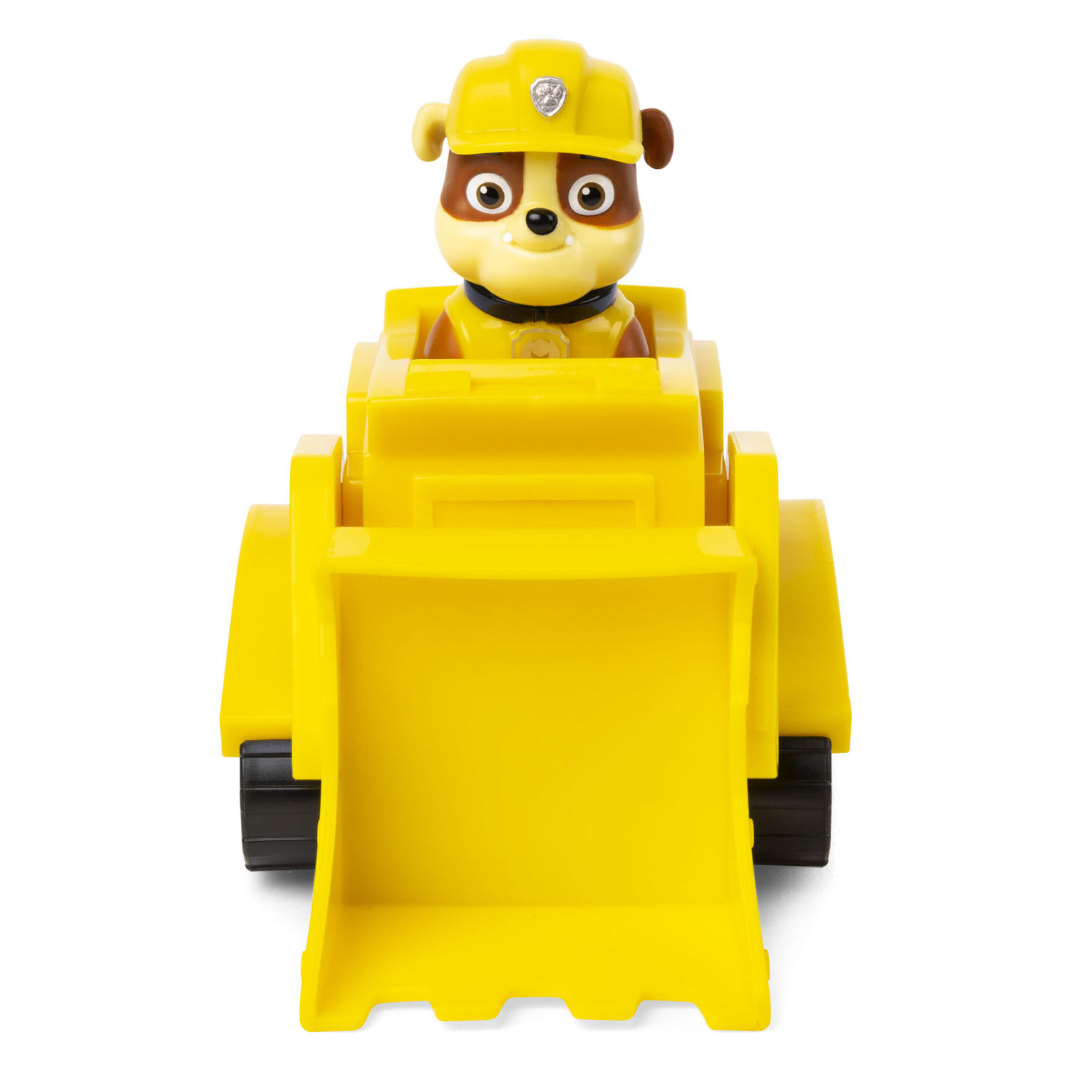 PAW Patrol Voertuig met Speelfiguur - Rubble's Bulldozer