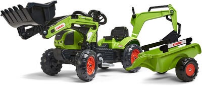 Falk Claas Arion 410 Traktorgraver med Tilhenger