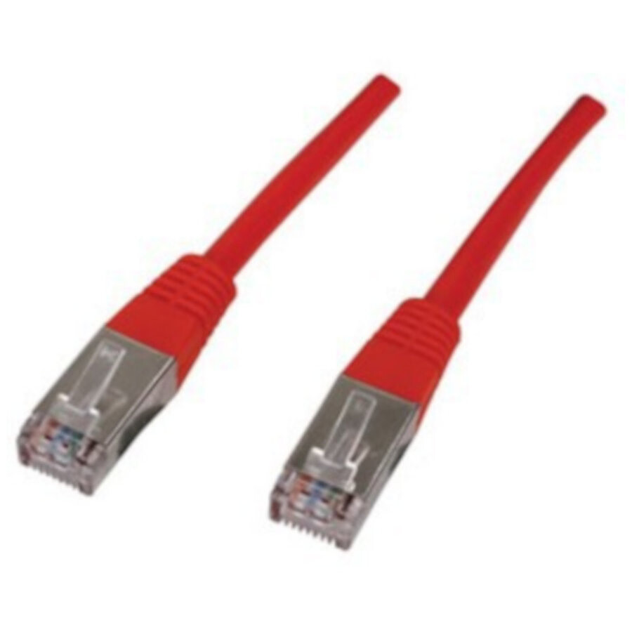 Câble RJ45 catégorie 6 U/UTP 10 m (Rouge)