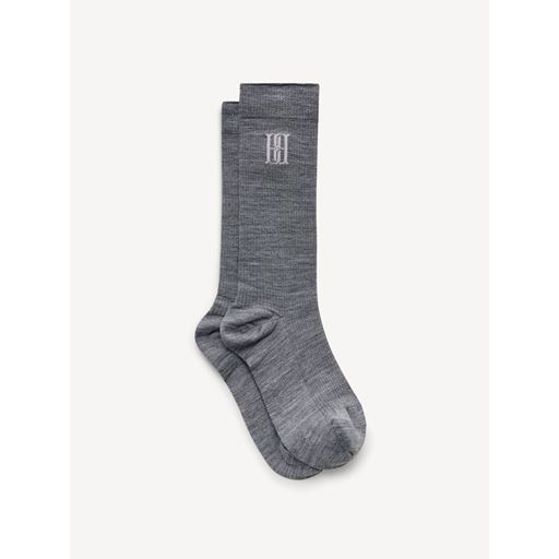 By Malene Birger Leiano Strømper, Grey Melange