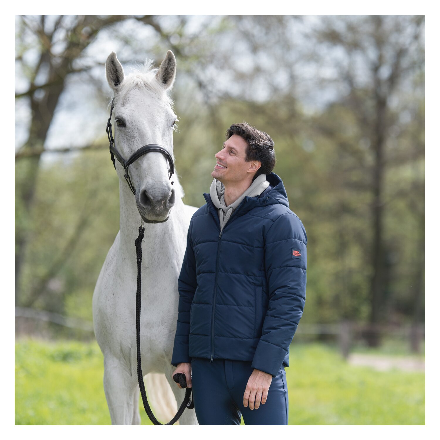 black forest Steppjacke  - navy