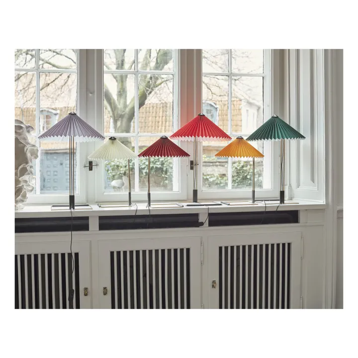 Hay Lampe de table Matin, Inga Sempé | Rouge foncé