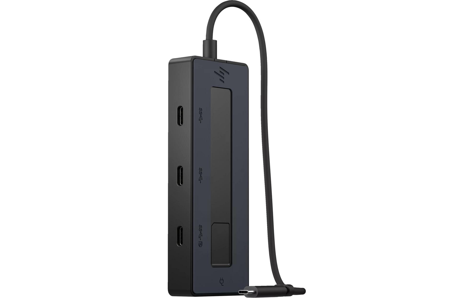 Universal USB-C Multiport-HubKompakter USB-Hub mit 4 vielseitigen USB-C Anschlüssen
