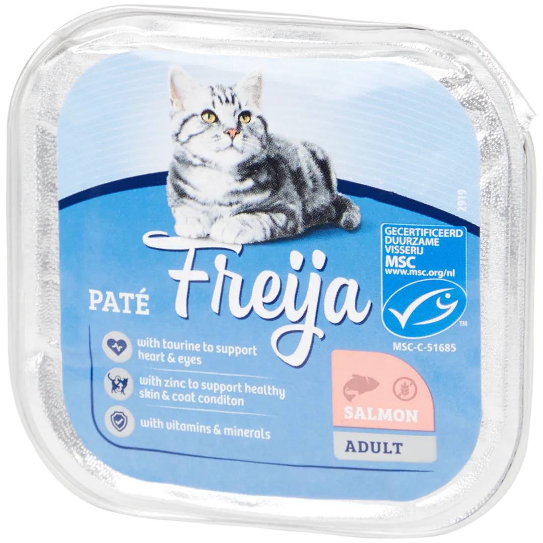 Nourriture humide pour chat Freija Saumon