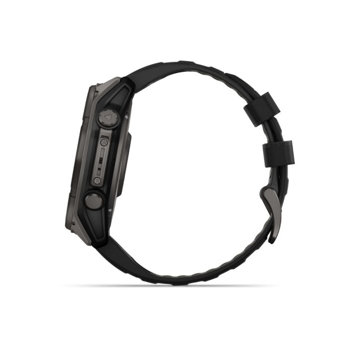 Garmin Unisex Ure fēnix® 8 - 47 mm Solar Sapphire Sort