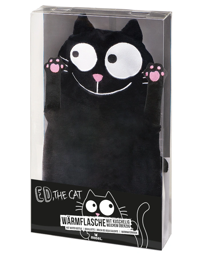 Ed, the cat Wärmflasche