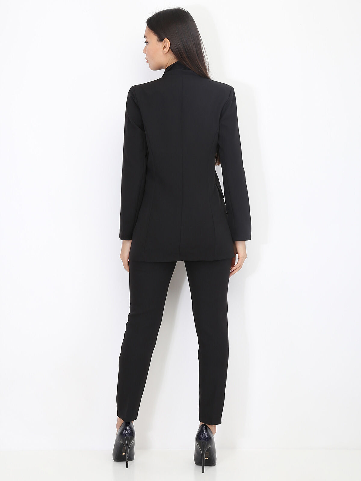 Ensemble tailleur droit- Noir
