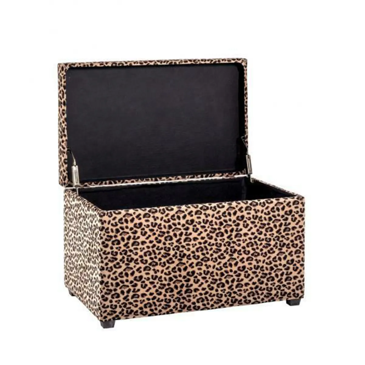 Pegane Coffre de rangement Multicolore Velours