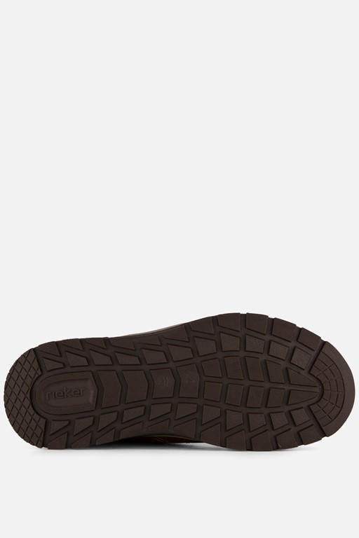 Rieker Veterboots bruin Leer
