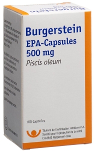 BURGERSTEIN EPA Kapseln 500mg, 180 Stück