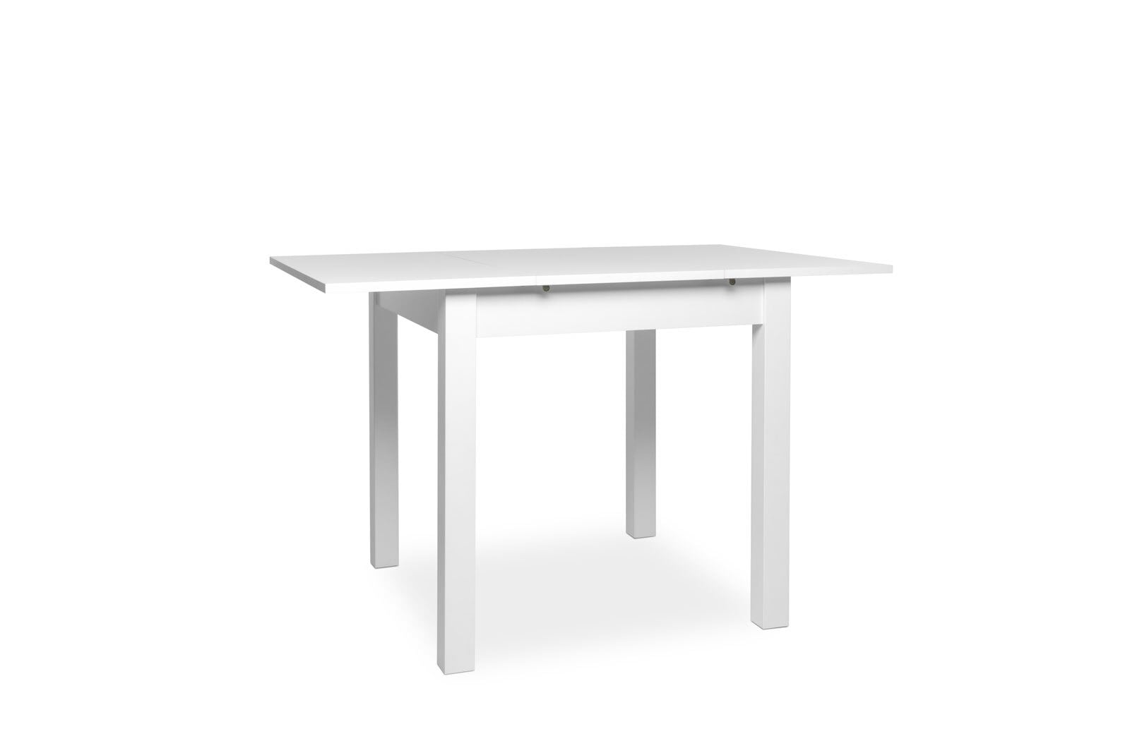 Tisch Coburg 80 weiß 80(120)x76,5x80 cm