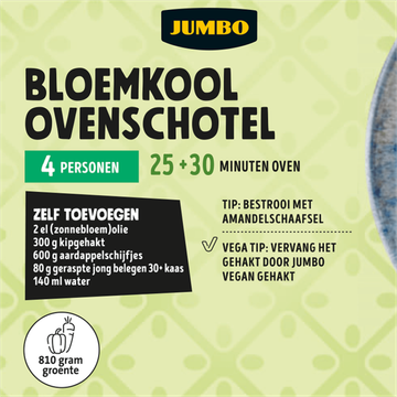 Jumbo Bloemkool Ovenschotel Verspakket 4 Personen