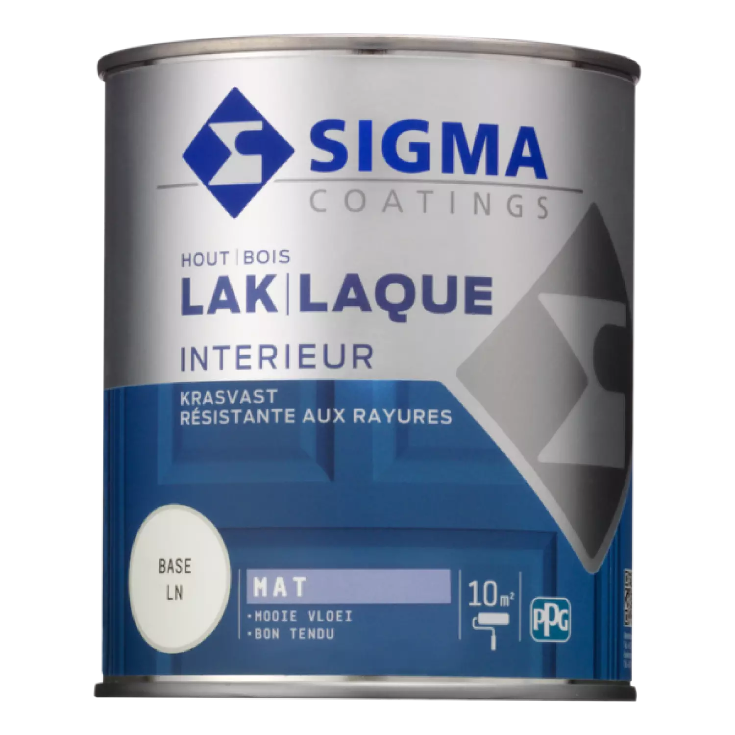 Sigma Houtlak interieur mat - op kleur gemengd - 0.75L