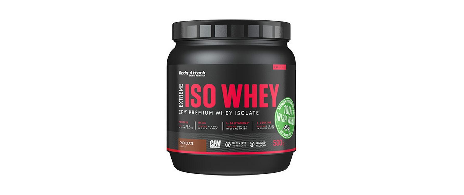 Pulver Extreme Iso Whey Professional Schokolade 500 gNahrungsergänzungsmittel mit wertvollem Whey Isolat