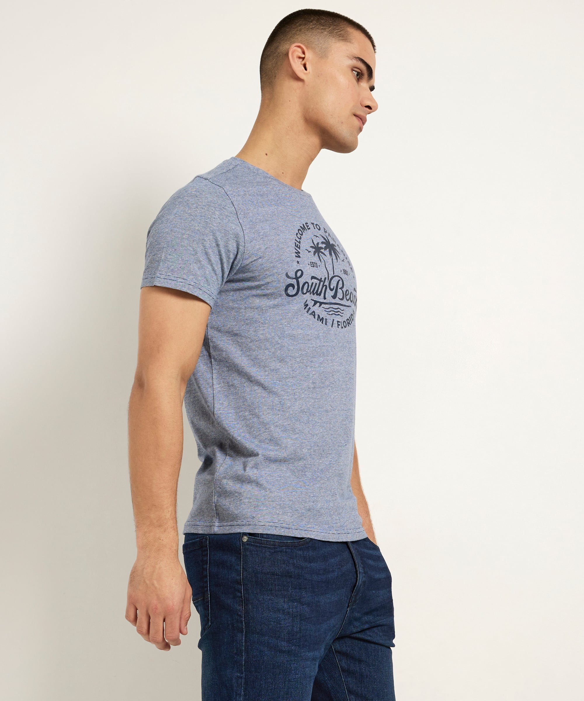 t-shirt met frontprint