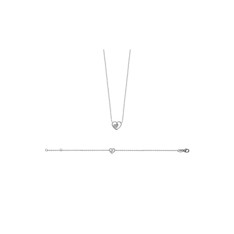 Collier Femme - Argent 925 - Longueur : 45 cm