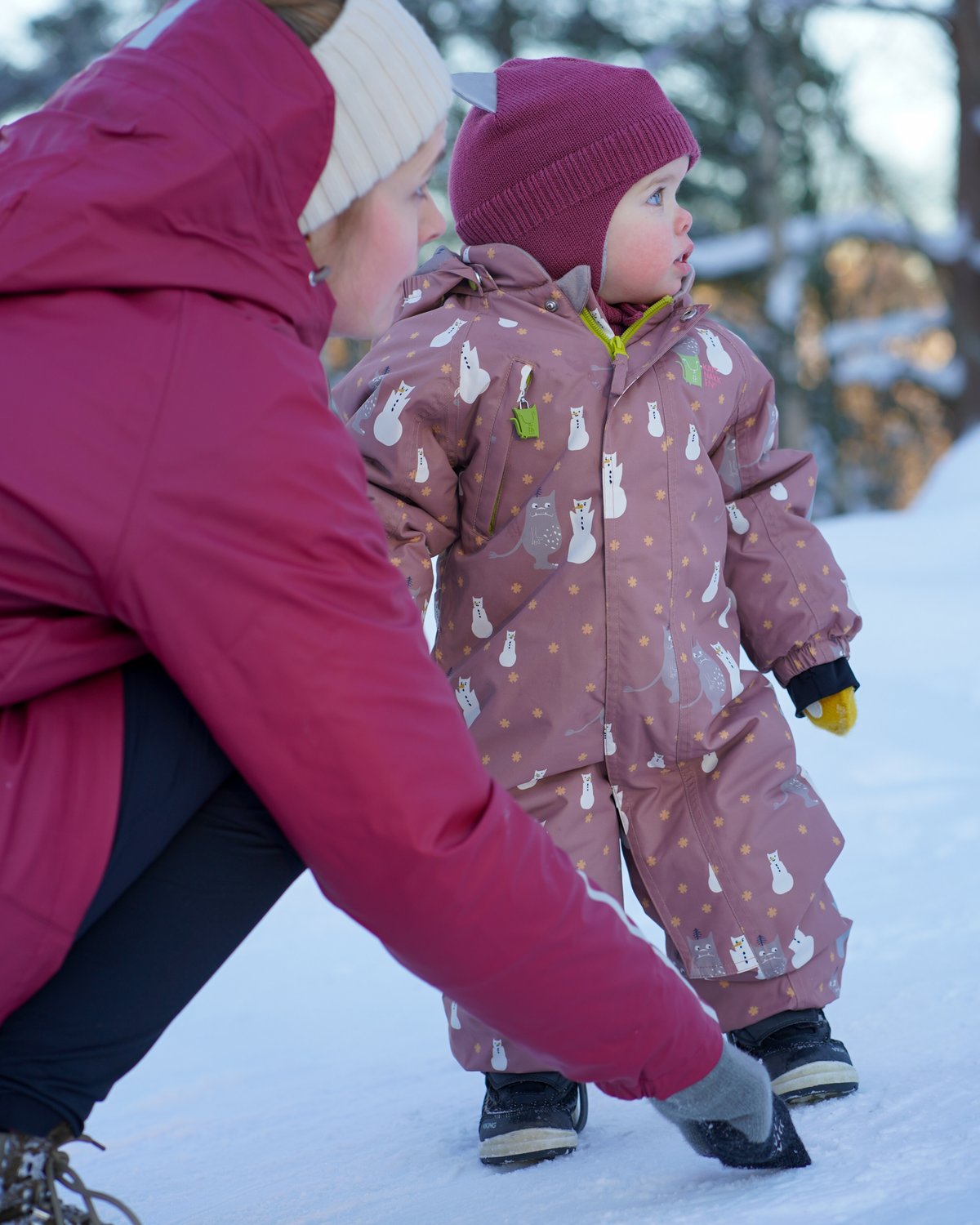 Parkdress Baby Snø / Vinterdress – Teknisk | 12.000 vannsøyle