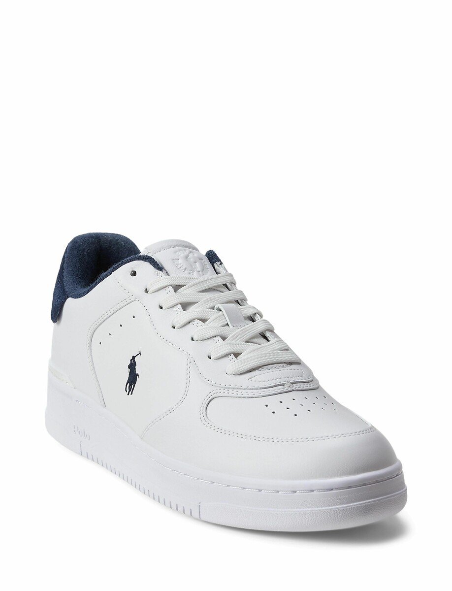 POLO RALPH LAUREN<br>Tênis em couro Masters Court