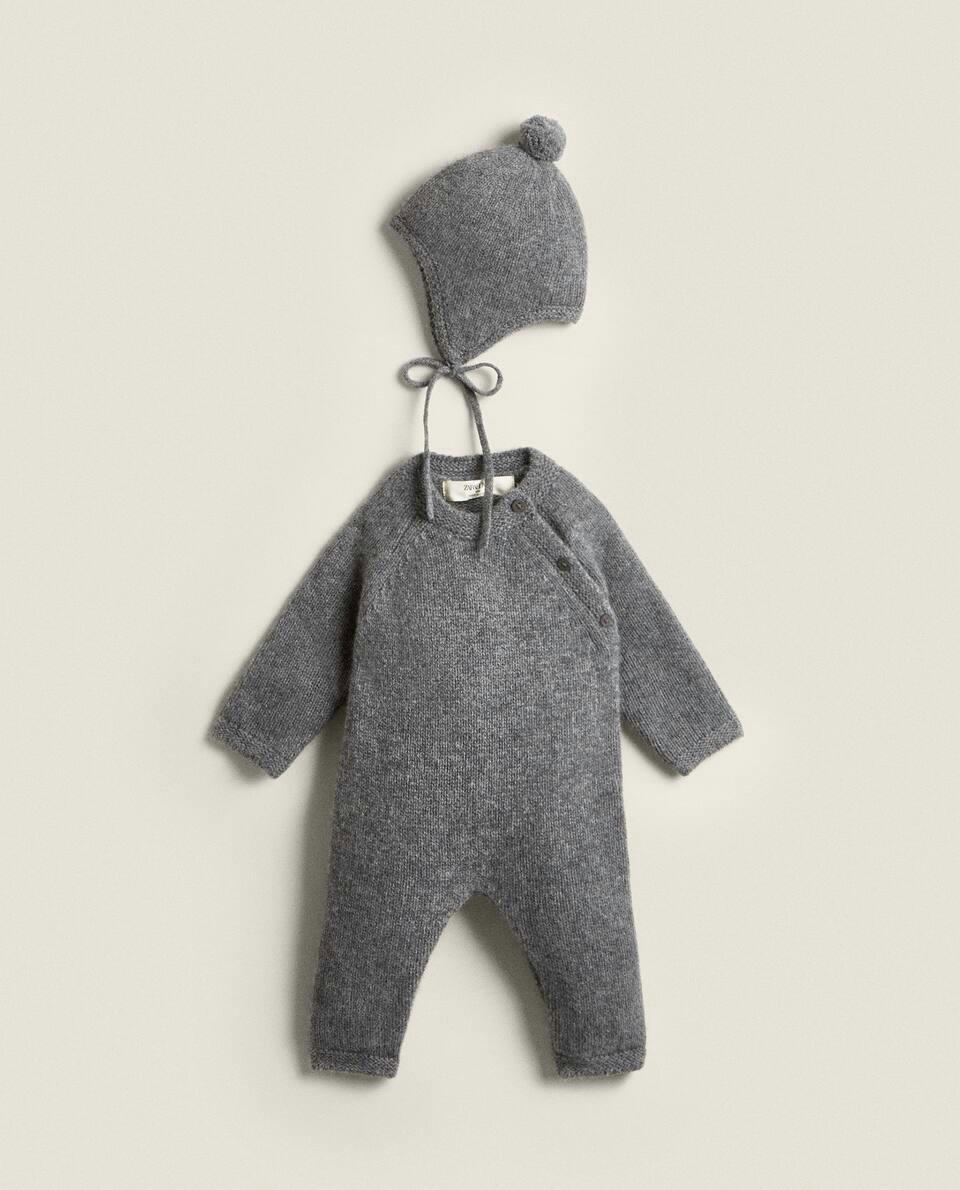 Gorro de bebê de cashmere