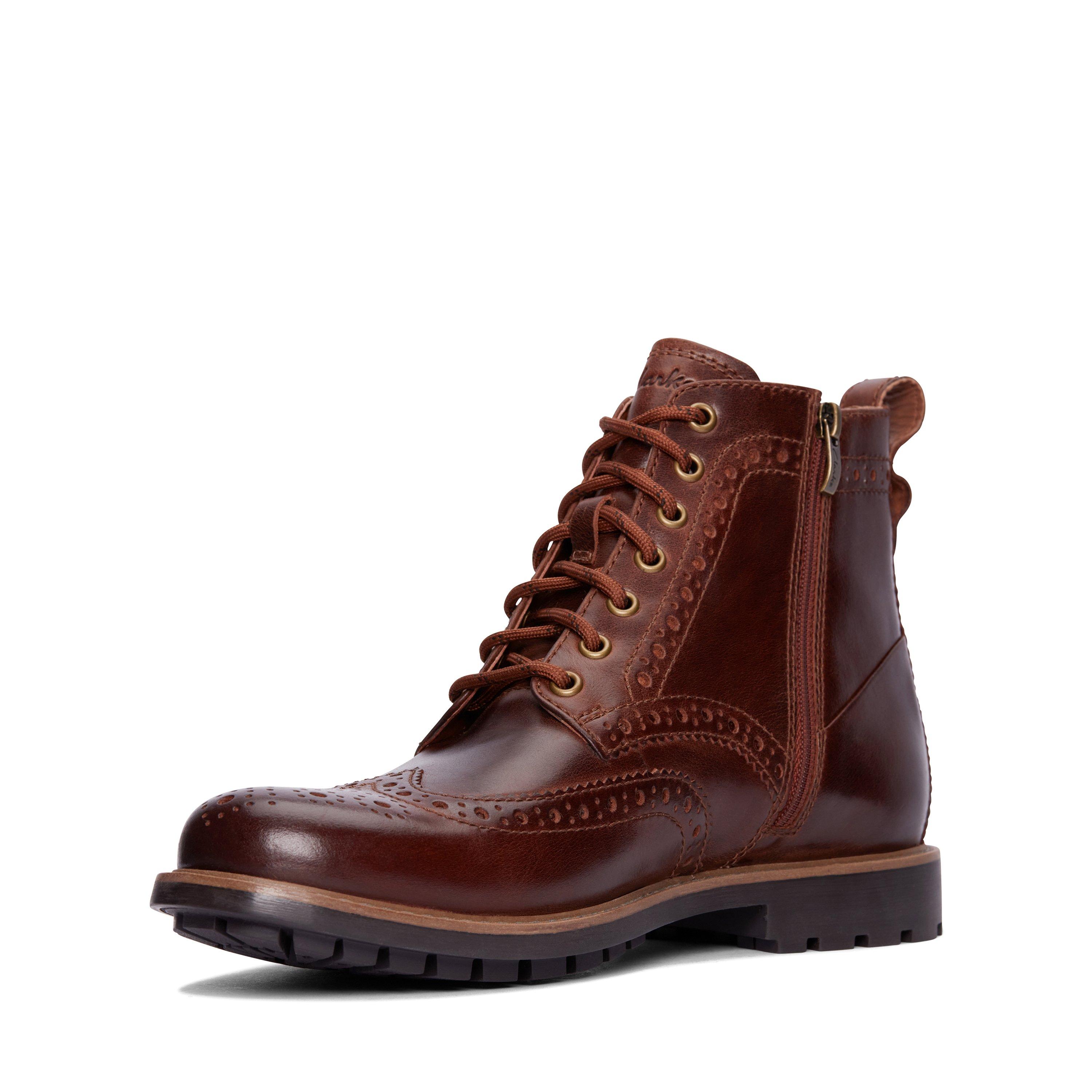 Clarks Westcombe Brogue Boots