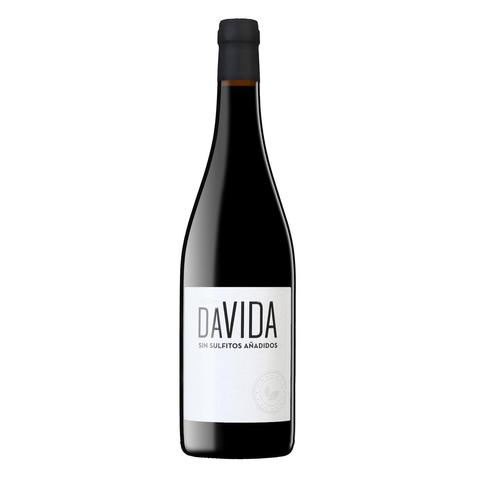 Vin rouge sans sulfites ajoutés Davida DO Navarra