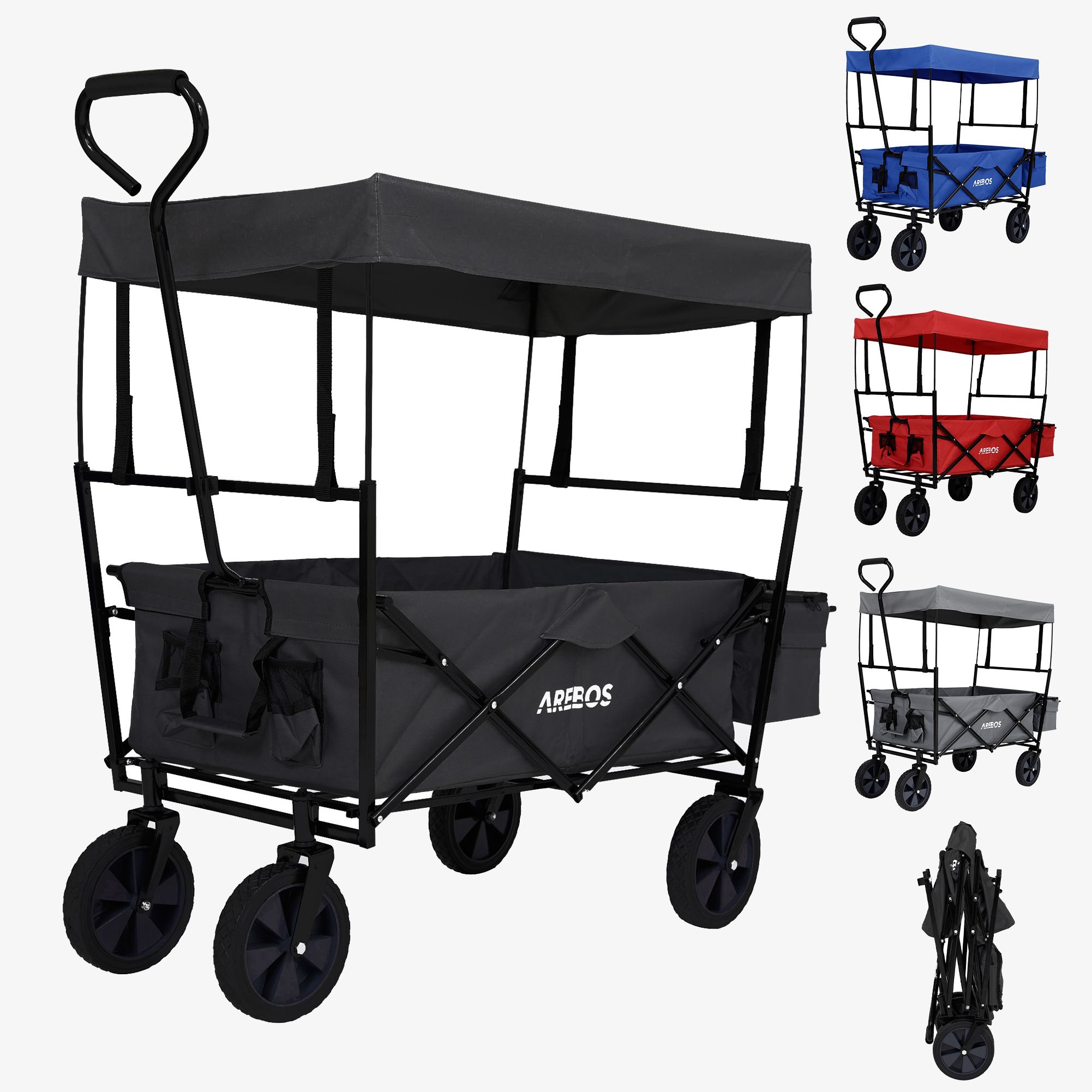Bollerwagen mit Dach ECO