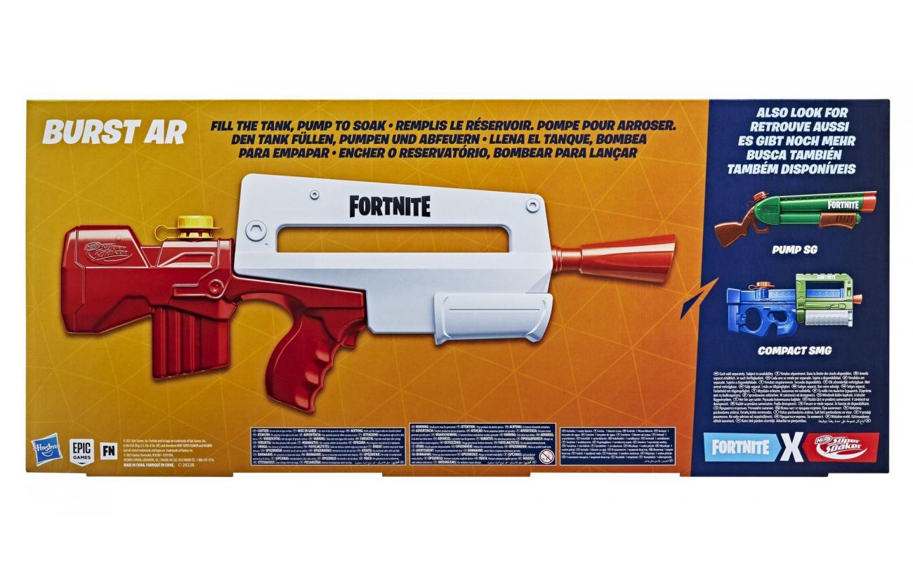 NERF Super Soaker Fortnite Burst AR waterpistool
