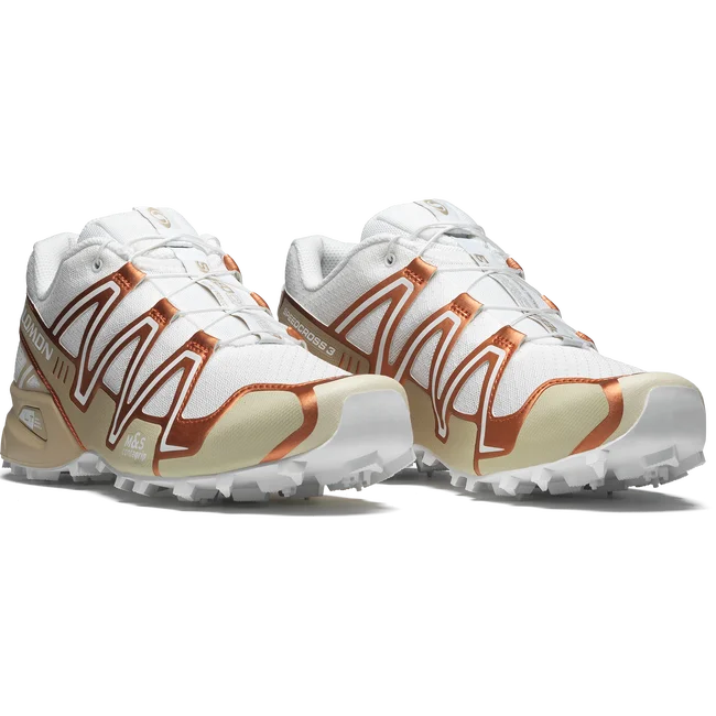 SPEEDCROSS 3 METALLIC  Sportliche Schuhe Unisex White/WhitePepper/AlmondMilk
