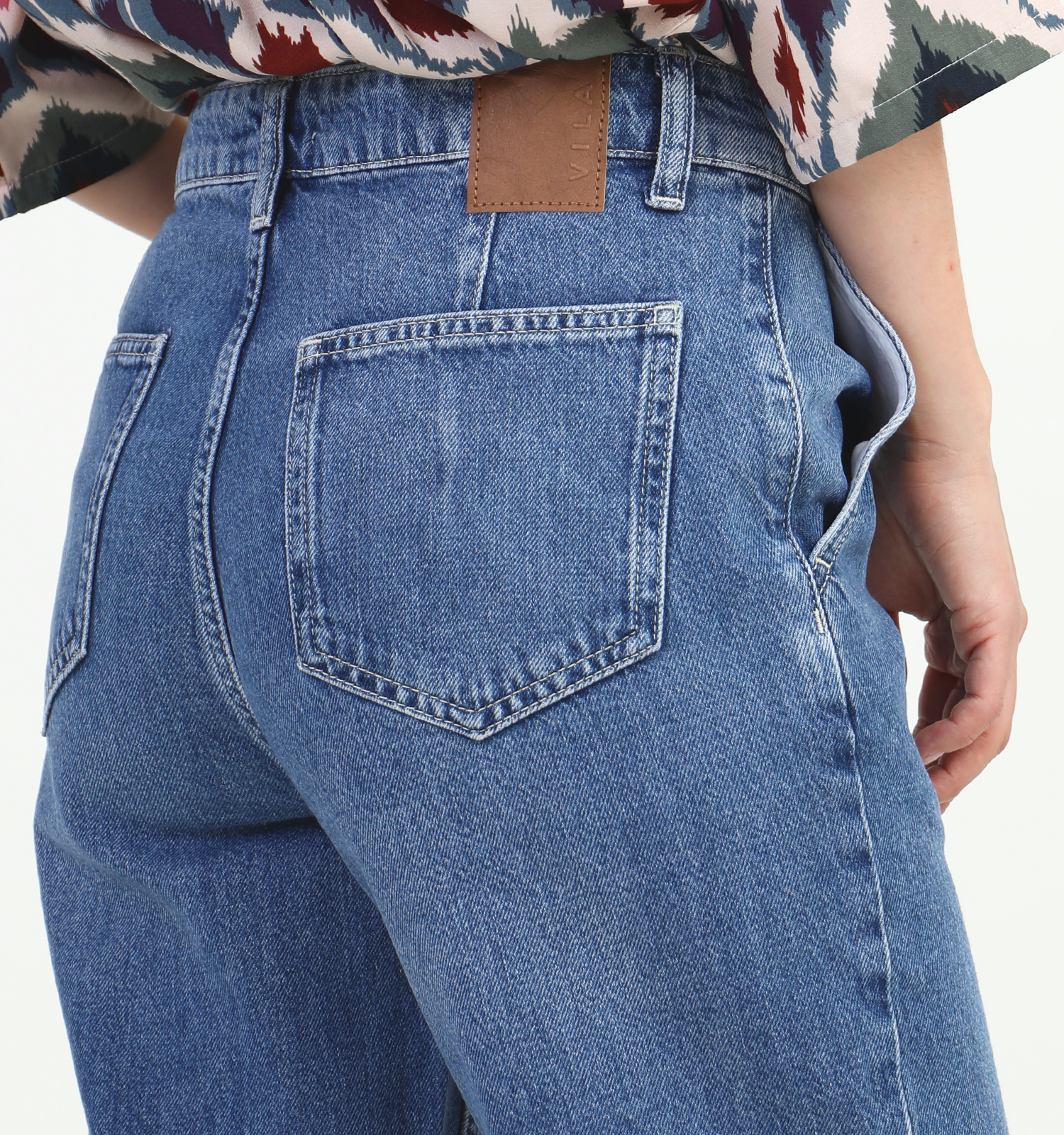 Straight leg jeans blauw L30