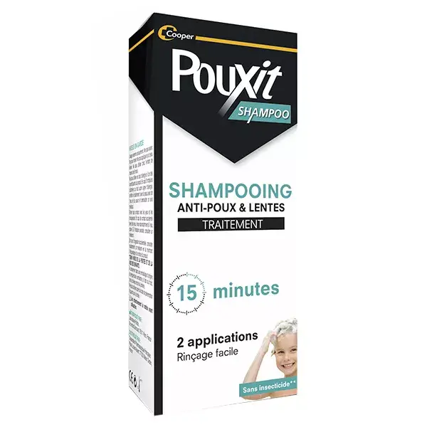 POUXIT Shampoo Traitement Anti-Poux 200ml