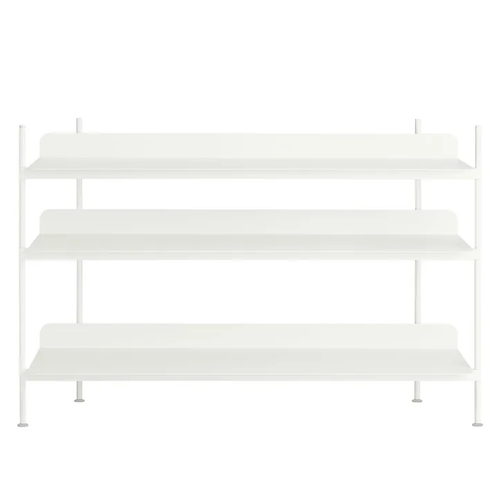 Muuto - Compile Shelving System (Config. 2), weiss