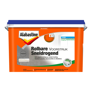 Alabastine rolbare voorstrijk sneldrogend transparant 5 l