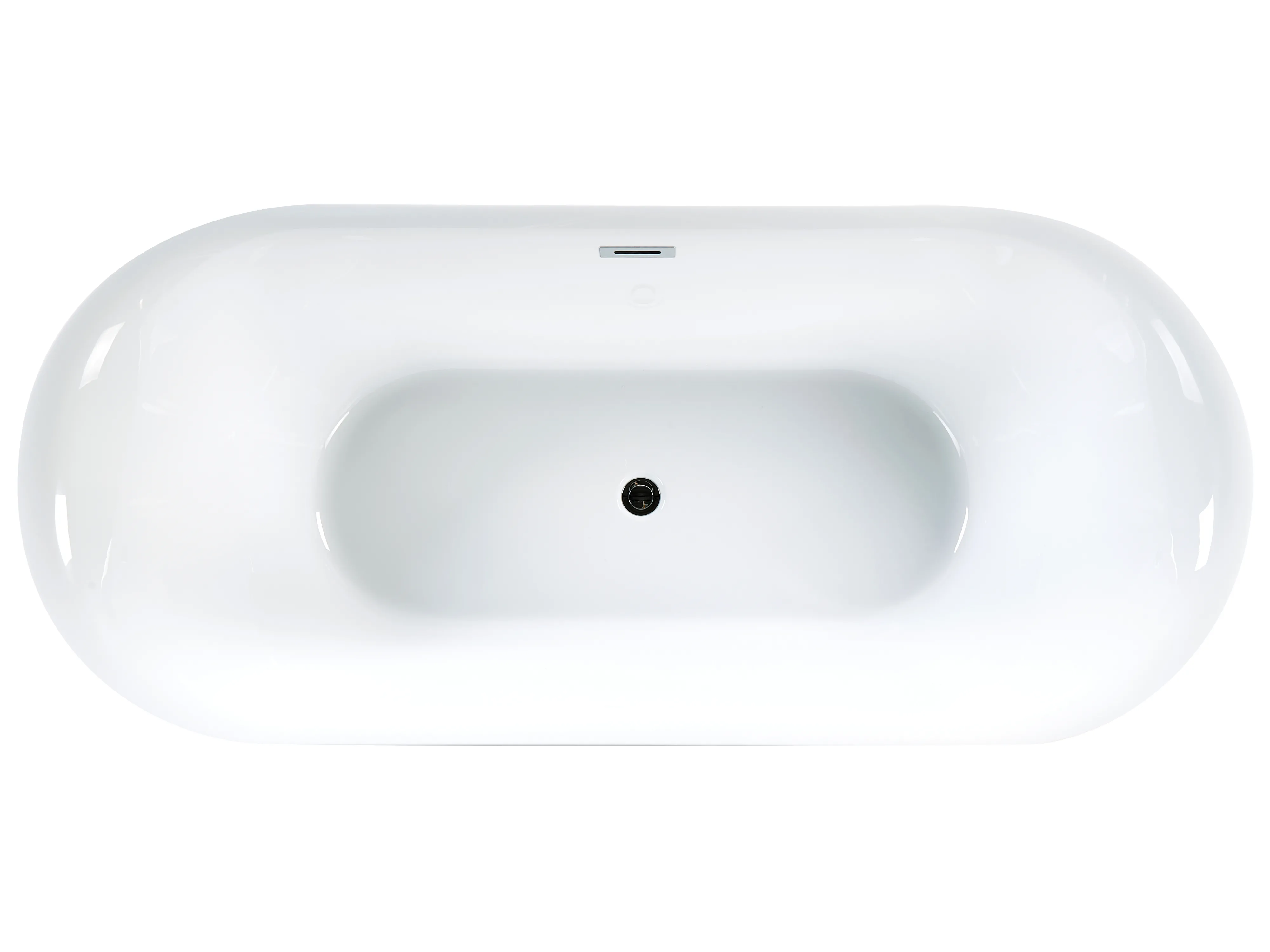 Vrijstaand bad CARRERA 170 x 80 cm Wit