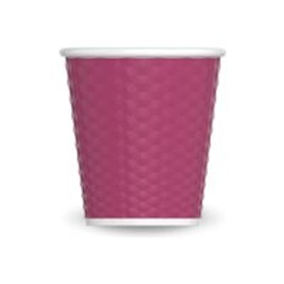 Les Artistes Timeless - Tasse en porcelaine nid d'abeille - 80 ml - mauve