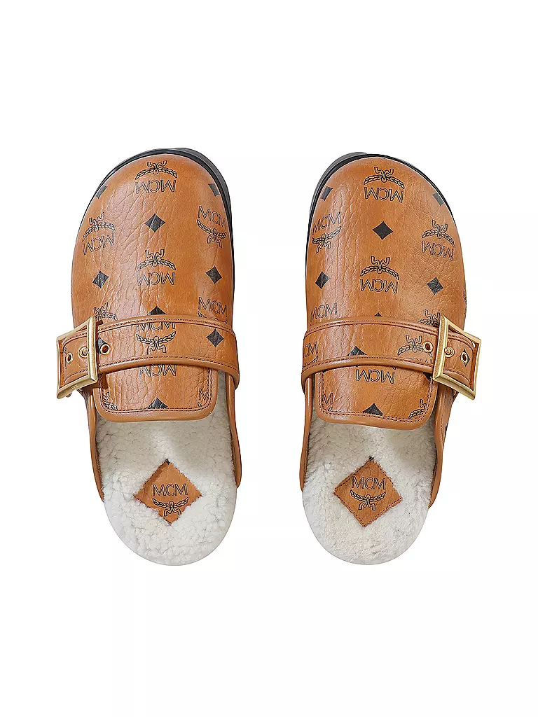 MCM Lederschuh - Mules  braun