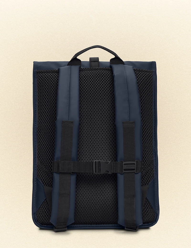 RAINS SAC À DOS ROLLTOP RUCKSACK W3 MARINE