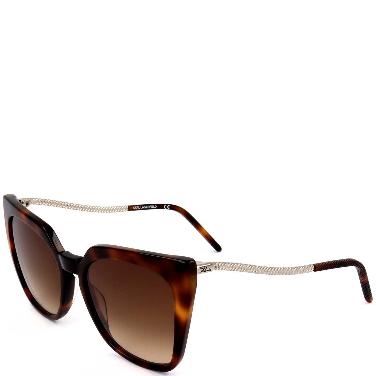 Karl Lagerfeld - Lunettes de soleil - Catégorie 3 - Marron