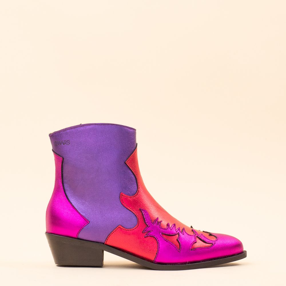DWRS enkellaarsjes 3631 Monkey Purple - Raspberry