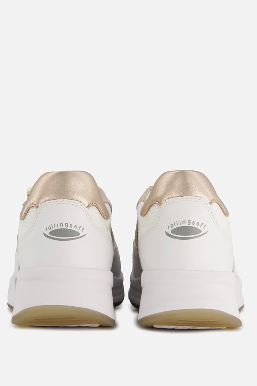 Gabor Rollingsoft Sneakers wit Leer