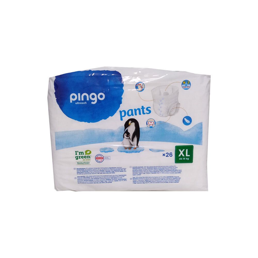 pingo® Bio Windeln XL 25-30 kg